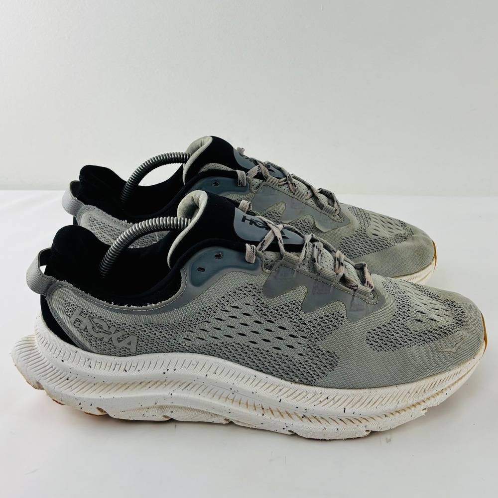 Hoka One One Kawana 2 Mens Running Shoes Grey Black 1147930-SRYB Size 11D